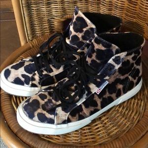 Superga Leopard Hightops